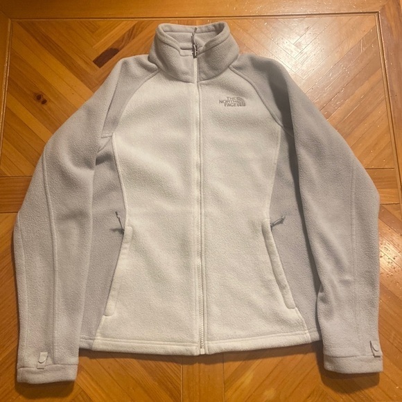 The North Face Jackets & Blazers - Womens The North Face White & Gray Jacket in Size M [EXCELLENT]